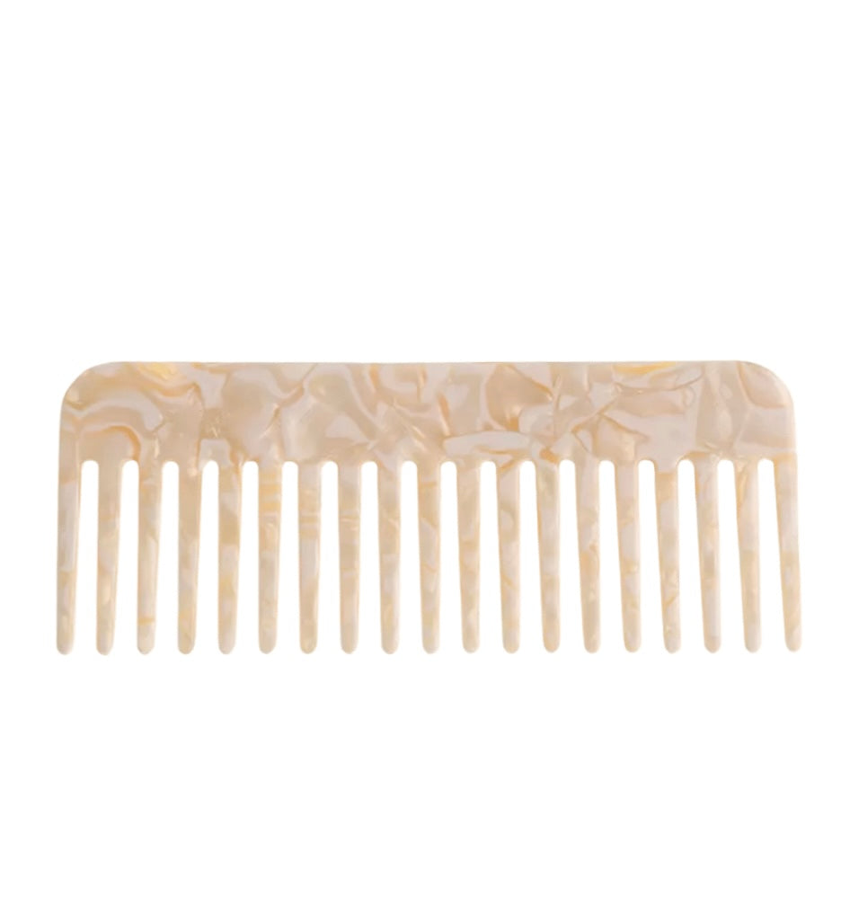 Marble Hair Comb